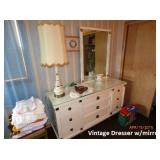 Vintage Dresser with Mirror