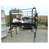 scaffolding portable with outriggers