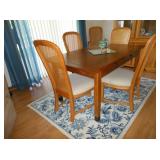 dining table with chairs