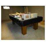 pool table and model planes 