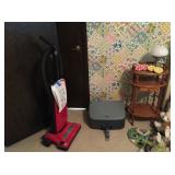 vacuum and night stand