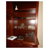 bookshelf and home decor 