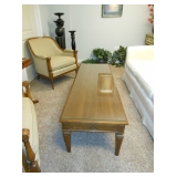 arm chairs and coffee table 