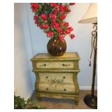 dresser and plant