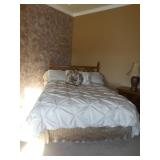 headboard mattress and comforter 