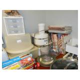 cookbooks and dishes 