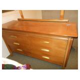 mid century dresser and mirror 