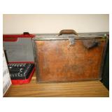 navy tool box full of tools 