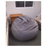 Bean bag that converts into full ize bed