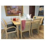 dining table with wheels