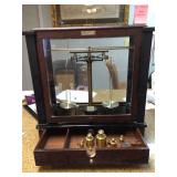 Fisher Scientific Co. Vintage Scale and weights