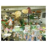 figurines and decorative dishes 