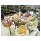 twine and ribbon