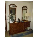 dresser with mirrors 