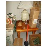 side table and home decor 