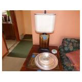 lamp and side table 