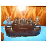 art deco beverage holder