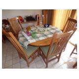 table and chairs
