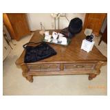 coffee table and home decor