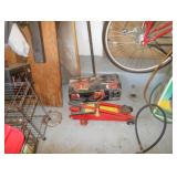 car jack & garage items
