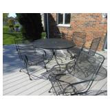 patio table and chair 
