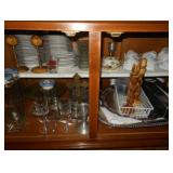 dishes and decor 