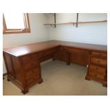 corner office desk 