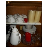 dishes & candles 
