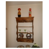 hanging display shelf 