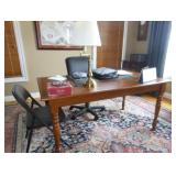 desk and office chair 
