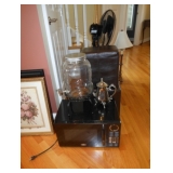 microwave and drink dispenser 