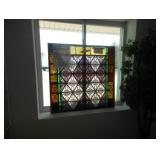 Leaded glass from church built in 1869