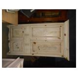 hand painted armoire