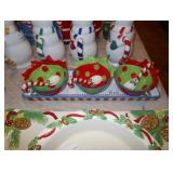 fitz & floyd christmas dishes