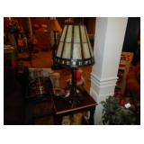 table lamp with home decor