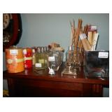 scent diffusers  and candles 