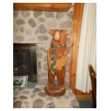 wood carved bear 