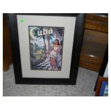 cuba travel poster 
