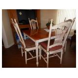 kitchen table and four chairs