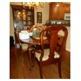 dining room table and chairs 