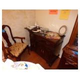 server and arm chair 