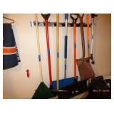 shovels and rakes 