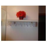 shelf with jewels 