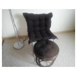 chair and ottoman 