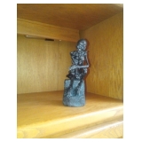 skeleton statue 