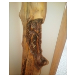 wood carved statue 