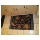 sun and moon rug