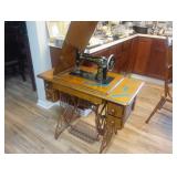 antique sewing machine