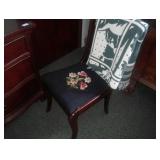 embroidered chair 