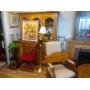 chair and china cabinet 